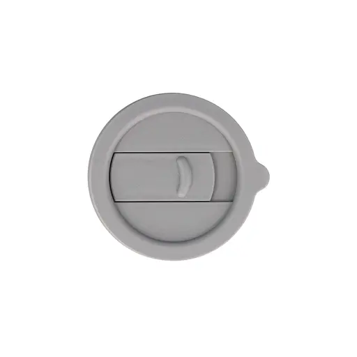 Кавові чашки 295 мл з кришками OldBro Cute Travel Mugs з захисним силіконовим чохлом Grey - фото 3