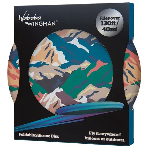 Фрісбі Waboba Wingman Гірська мозаїка 15 см (2986096054319) - фото 3