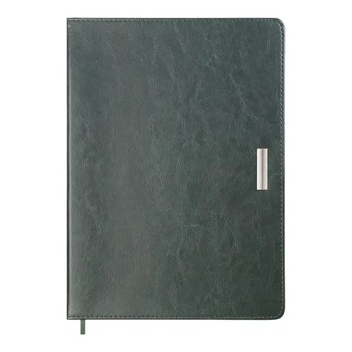 Ежедневник датированный Buromax Salerno 2026 A4 зеленый (BM.2741-04)