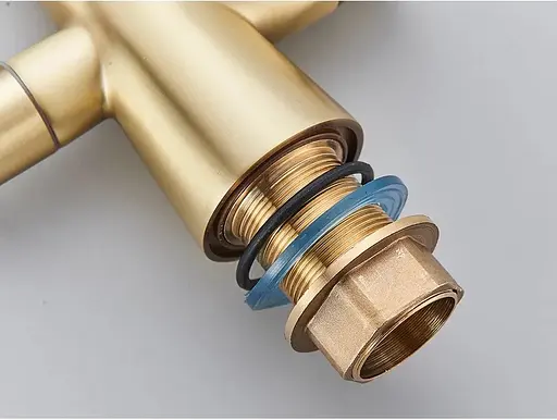 Кухонный смеситель Blide ZeroTwo с подключением к фильтру Осмос (Черный) - фото 7