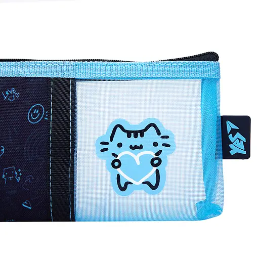 Школьный пенал мягкий Yes Moon Cat PH-33 - фото 3