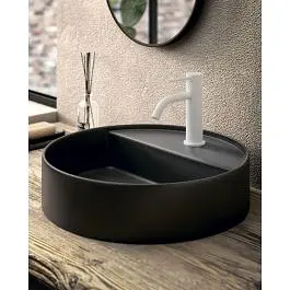 Змішувач для раковини Paffoni Light без донного клапана white matt LIG071BO, Білий матовий - фото 3