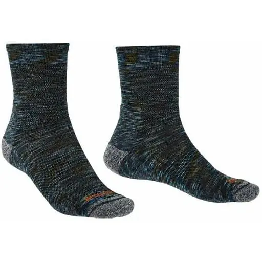 Носки Bridgedale Hike UL Endurance Crew Pattern Green S (1053-710098.128.S)