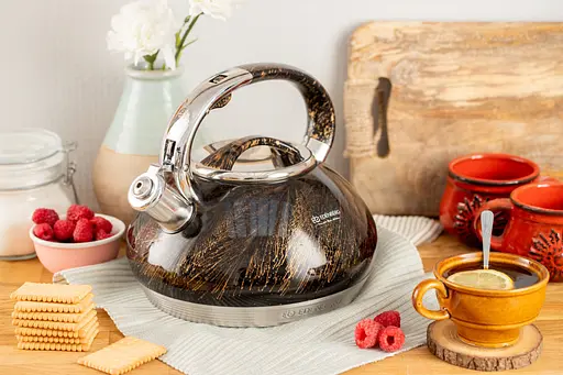 Чайник со свистком Edenberg EB-1935-Bronze 3 л бронзовый