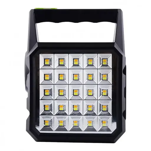 Портативна станція GDTimes GD-105 на сонячній батареї з ліхтарем з трьома лампочками з функцією Power Bank - фото 2