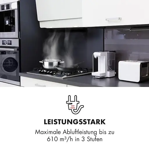 Вытяжка Klarstein Aurica 60 600 м³/час (10032765) - фото 7