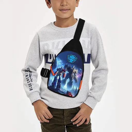 Сумка через плечо детская Трансформеры 29х17 см сумка слинг для мальчика (02226)