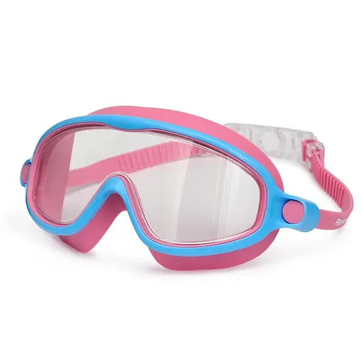 Дитяча маска для плавання Renvo Garsen JR Anti-fog фуксія блакитний OSFM (1SM110-0504) - фото 1