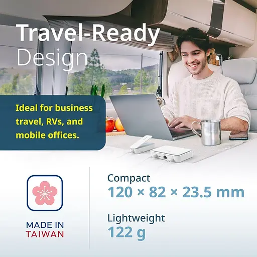 Роутер D-Link DBR-330 AX3000, 5G/LTE, 5260mА*ч (DBR-330) - фото 8