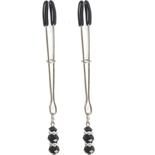 Затискач для сосків Art of Sex - Nipple Clamps Lovely Black - фото 2