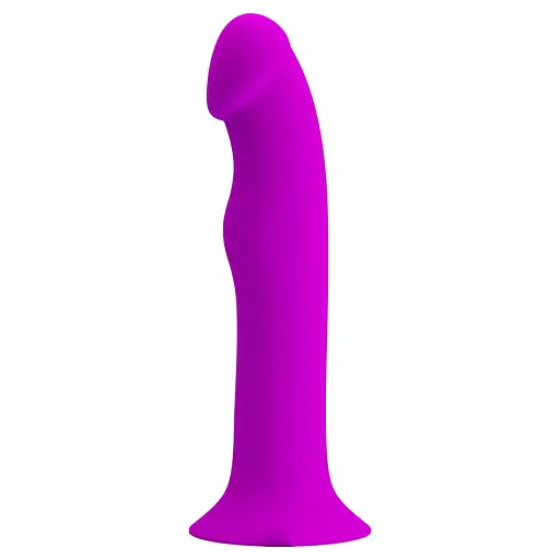 Фалоімітатор Pretty Love Murray Dildo with Vibration 19 см фіолетовий - фото 2