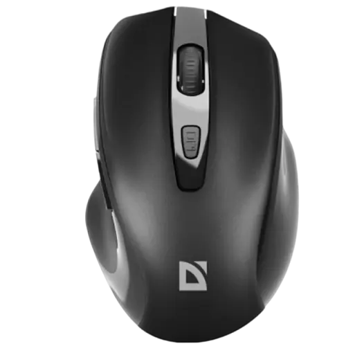 Миша бездротова Defender Prime MB-053 Silent Black (52053)