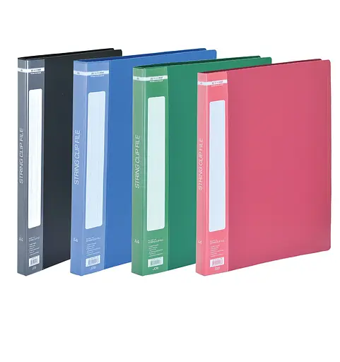 Папка пластикова зі швидкозшивачем, A4 BM.3407-99 BUROMAX (4823078952097) Чорний - фото 5