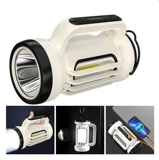 Кемпінговий ліхтар CH-22023 (LM+COB)+Power bank+Type-C+5 режимів - фото 5