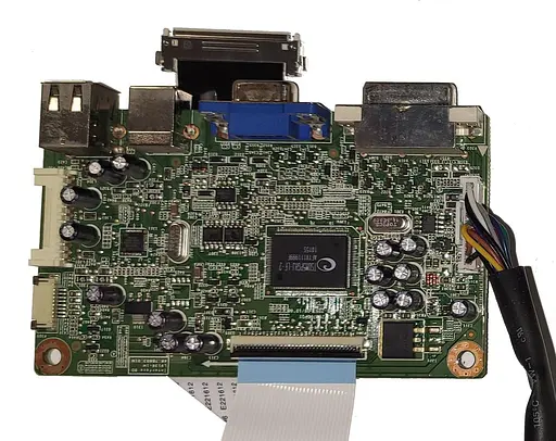 Материнская плата монитора DELL P190S L9136-1M (48.7B803.01M) "Б/У" - фото 1