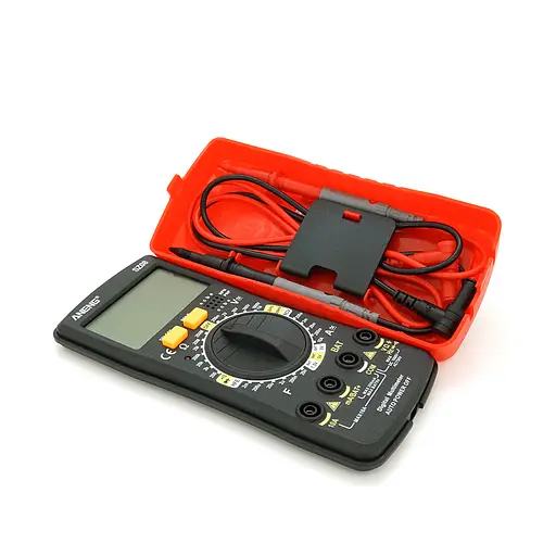 Мультиметр ANENG SZ08, вимірювання: V, A, R, C, T, F, функція hFE - фото 5
