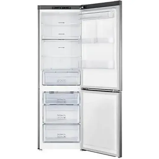 Холодильник Samsung RB33J3000SA/UA двухкамерный нижняя морозильная камера No Frost общий объем 350L полезный объем 230L/98L A+ 185x67.5x59.5 см Silver - фото 3