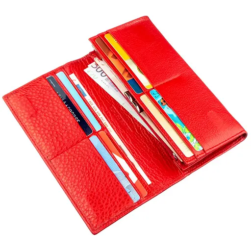 Кожаный женский кошелек ST Leather 18.5х9 см acs0015900 - фото 3