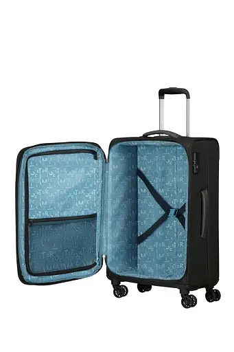 Чемодан American Tourister PULSONIC ASPHALT BLACK 68x44x27(30) 68 См MD6*09002 - фото 2