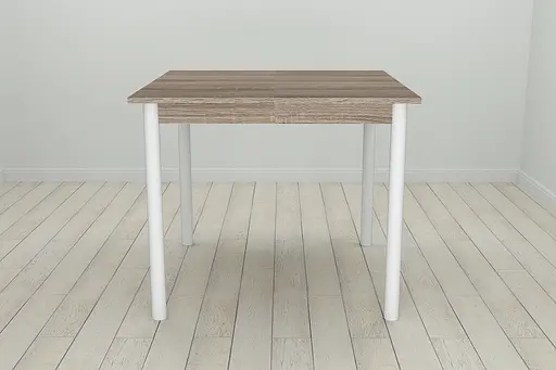 Кухонний стіл Ferrum-decor Агата 75x80x80 Білий ДСП Сонома Трюфель 16мм (FRD-106250) - фото 4