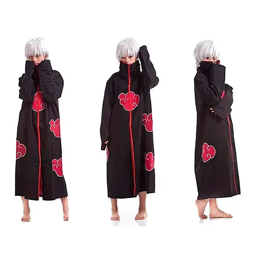 Плащ Акацукі Хмара без капюшона Аніме Наруто Naruto Akatsuki NA 22.050 - фото 3