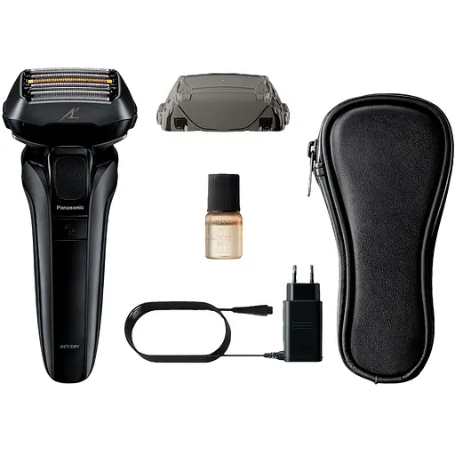 Бритва електрична Panasonic сіткова чорна (ES-LV6U-K820) - фото 1