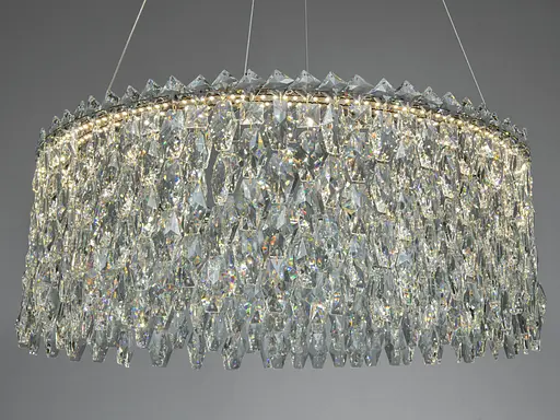 Світлодіодна люстра Romin Diasha золото 83 Вт до 15 м² - фото 2