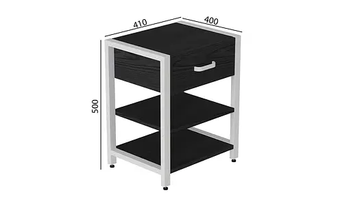 Тумба універсальна Вів'єн 1/2 50x41x40 білий ДСП Сосна Кембра 16мм FRD-104132 - фото 6