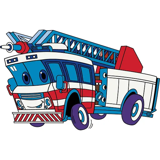 Детская раскраска ArtCraft Машина-спаситель 25х30 см (15071-AC)