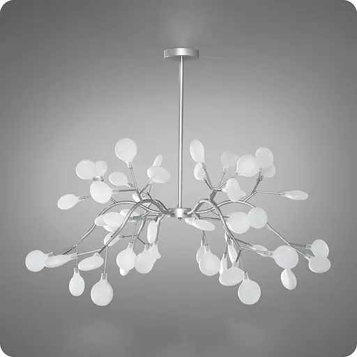 Люстра підвісна 517 Dlight на 54 ламп Хром Сатін (01971) - фото 2