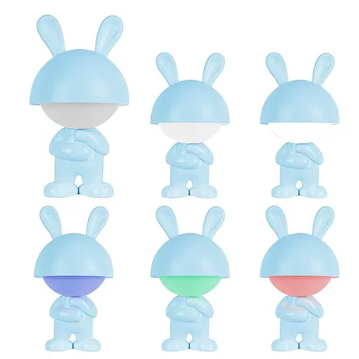 Світильник-нічник Kite LED з акумулятором Dreamy Bunny блакитний (K25-315-1-3) - фото 3