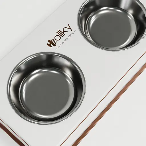 Hollky Base XL20 — миски на подставке для больших собак (2 × 1,8 л) - фото 4