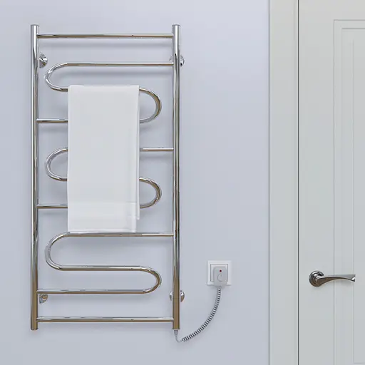 Електрична рушникосушарка Kosser Ілюзія 800x500/3 ER ДІ02ЕR, Хром, Праве - фото 3