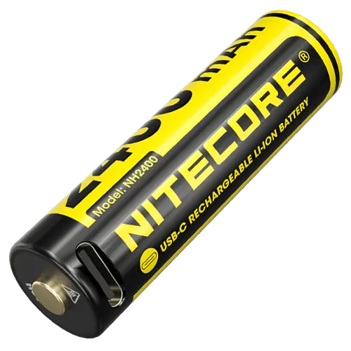 Аккумулятор Li-Ion AA Nitecore NH2400 1.5V 2400mAh USB Type-C защищенный