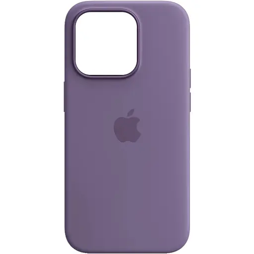 Чехол Silicone case AAA with Magsafe and Animation для Apple iPhone 14 Pro 6.1 Фиолетовый/Iris - фото 2