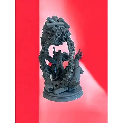 Фигурка Магнето размер 125 мм высококачественная 3д печать коллекционный сувенир геймеру - фото 4