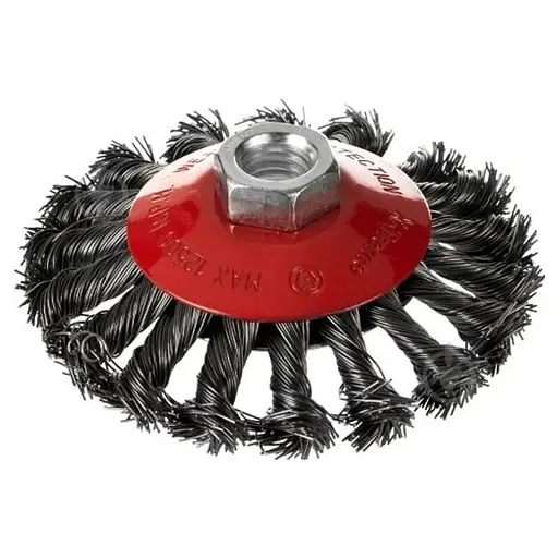 Щетка конусная X-Treme XT107625/7124616 плетеная 125 мм (33638)