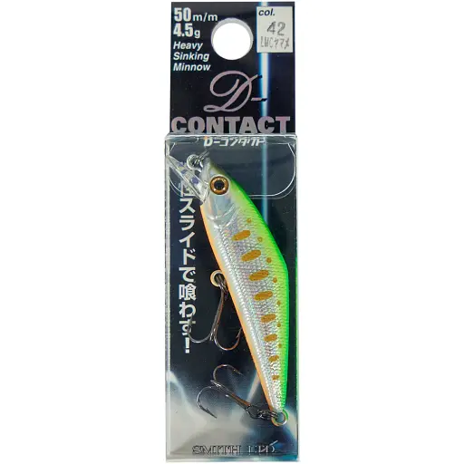 Воблер Smith D Contact 50S 50mm 4.5g #42 Lime Chart Yamame - фото 2