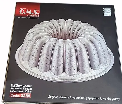 Форма для випікання кексу випічки O.M.S. Collection 3288 з гранітним покриттям 25 см (Туреччина) - фото 3
