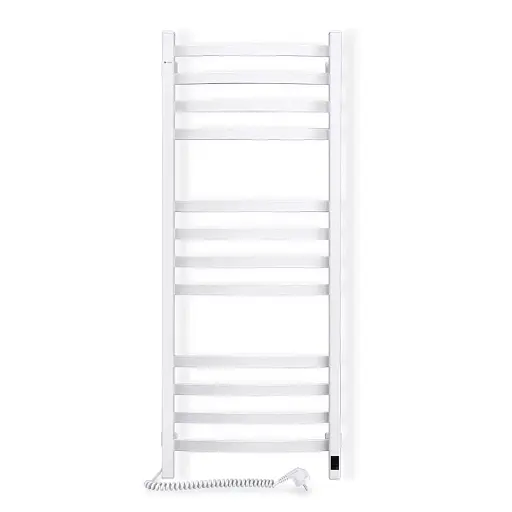 Електрична рушникосушка NAVIN Avalon 480х1200 Біла Sensor (Ліва, 102Вт) - фото 2