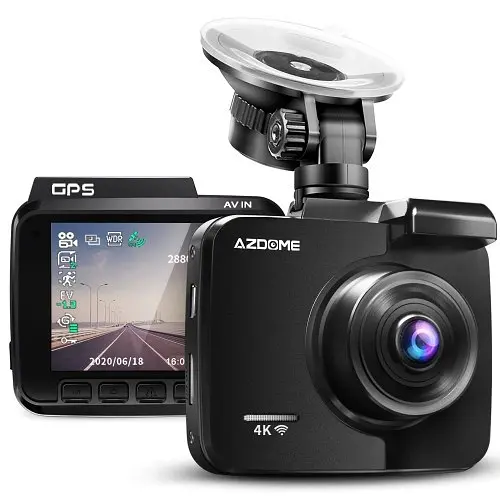 Автомобильный видеорегистратор AZDOME 4K Dash Cam GS63H - фото 3
