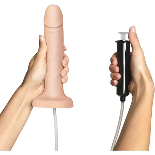 Кончающий фаллоимитатор Strap-On-Me SQUIRTING CUM DILDO REALISTIC Vanila L