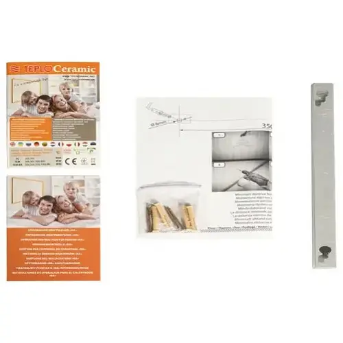 Керамічний обігрівач Teploceramic ТС395 (бежевый) - фото 4