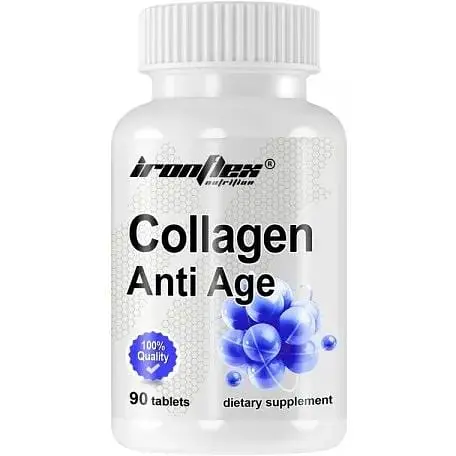 Препарат для суглобів і зв'язок IronFlex Collagen Anti Age, 90 таблеток
