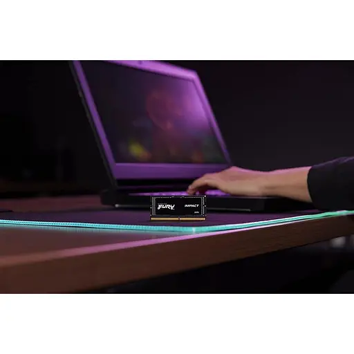 Устройство для ноутбуков Kingston Fury 16 GB SO-DIMM DDR5 4800 MHz Impact (KF548S38IB-16) - фото 5