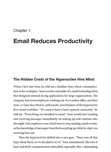 A World Without Email. Find Focus and Transform the Way You Work Forever (from the NYT bestselling productivity expert) - фото 4
