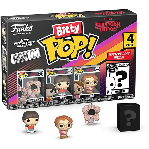 Набір ігрових фігурок Bitty POP! - Демогоргон (4 фігурки в ас.)