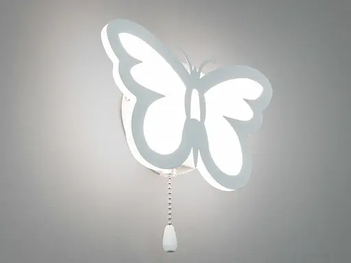 Настінний LED світильник Метелик, 20W, білий - фото 2