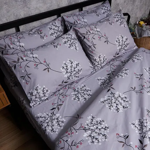 Набор наволочек Moon&Star Бязь Gold Люкс Winter Branches 60х60 см 2 шт - фото 2