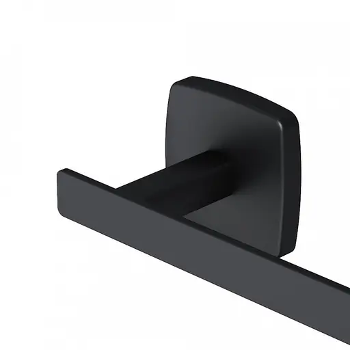 Вішалка для рушників AM.PM Gem 50 см black A90346422 Чорний матовий - фото 6